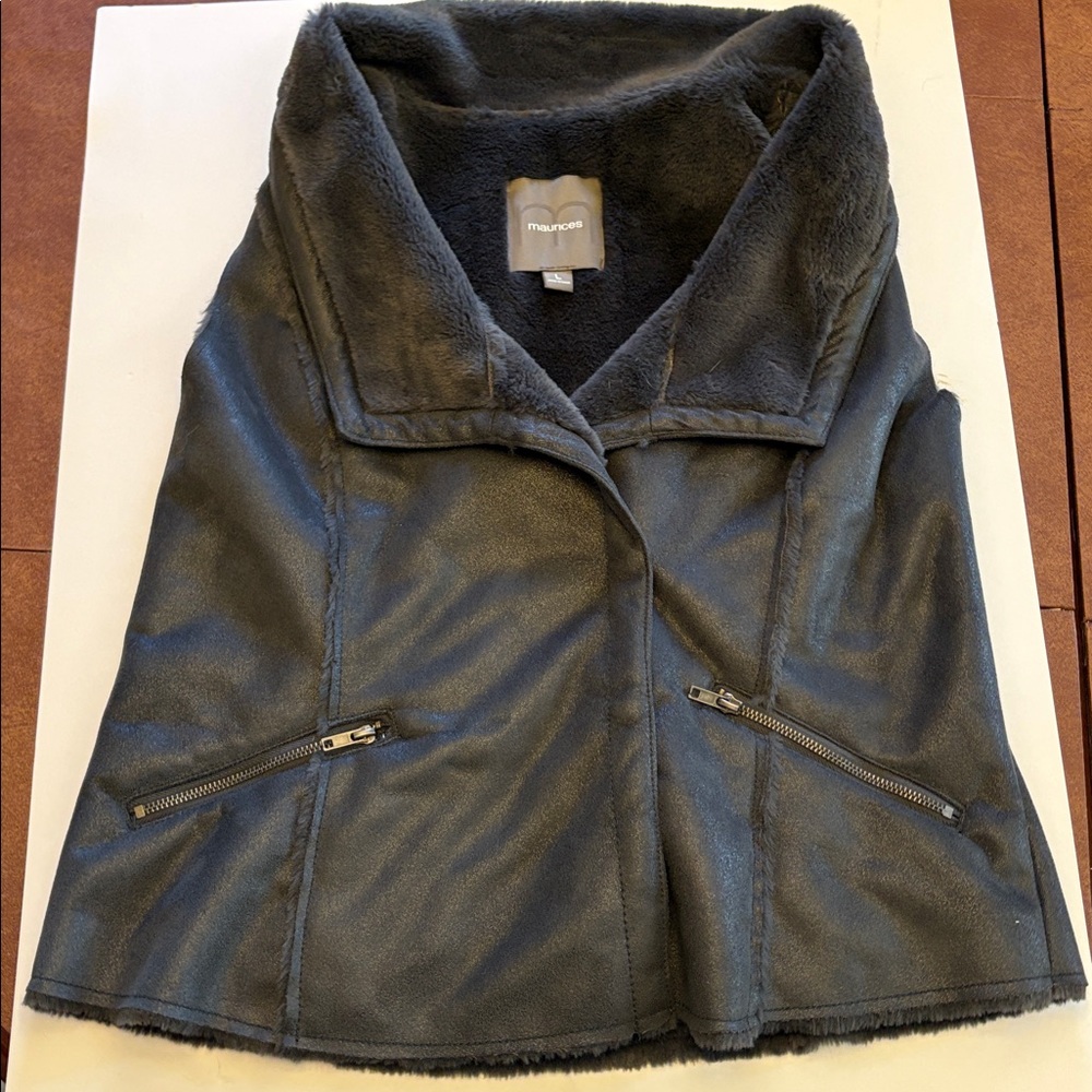Maurices Gray Vest - Large